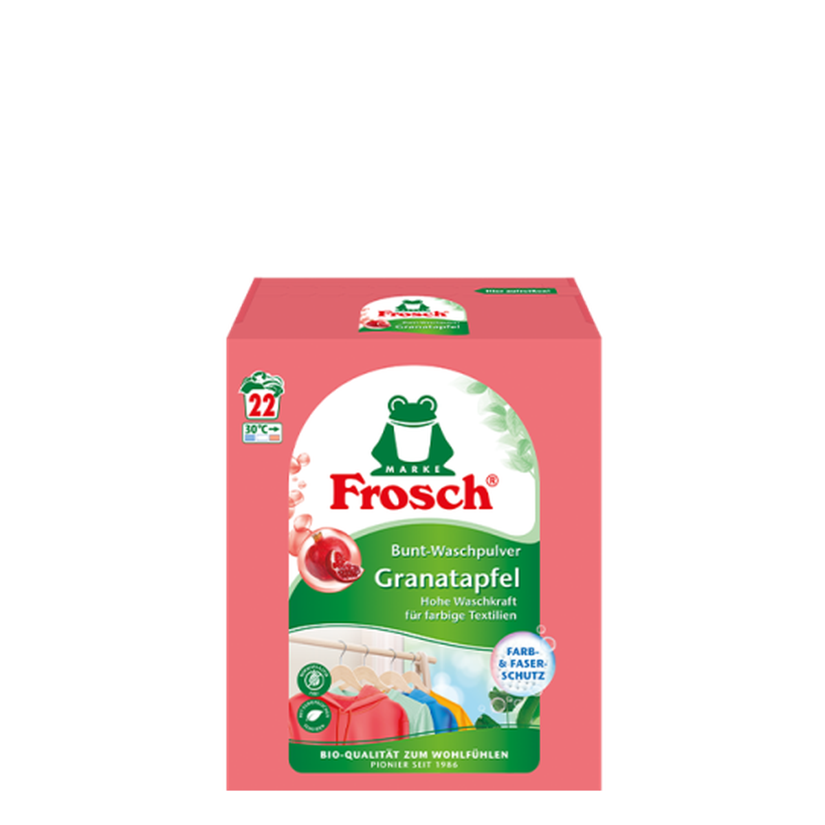 Frosch Bunt-Waschpulver Granatapfel 22WL 1,45kg