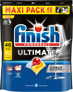 Finish Ultimate Maxipack Citrus 46Caps 593g