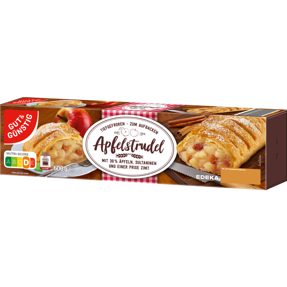 GUT&GÜNSTIG Apfelstrudel 600g