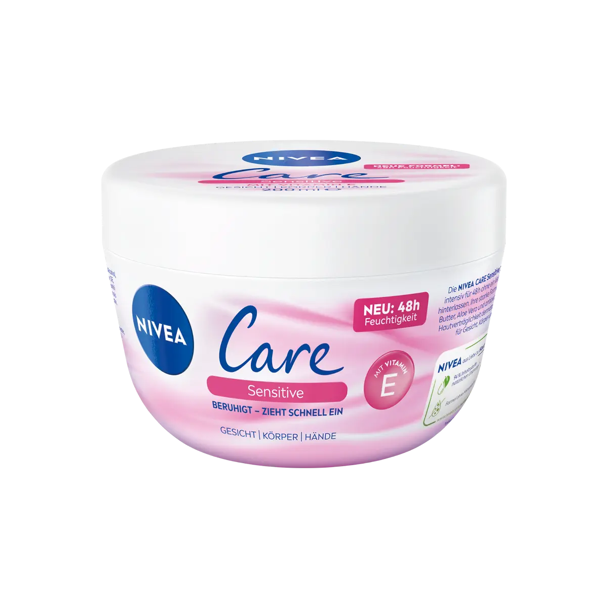 Nivea Care Creme Sensitive 200ml