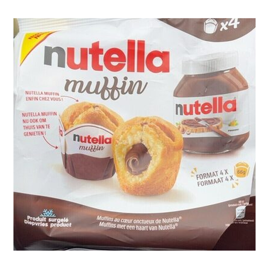 Nutella Muffin 4ST 264g