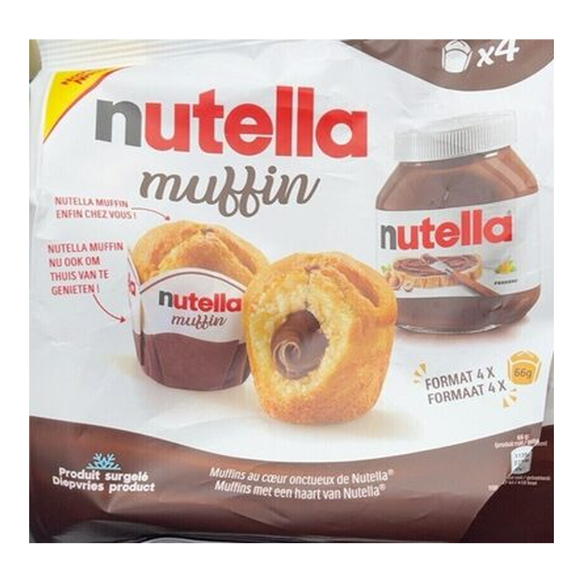 Nutella Muffin 4ST 264g