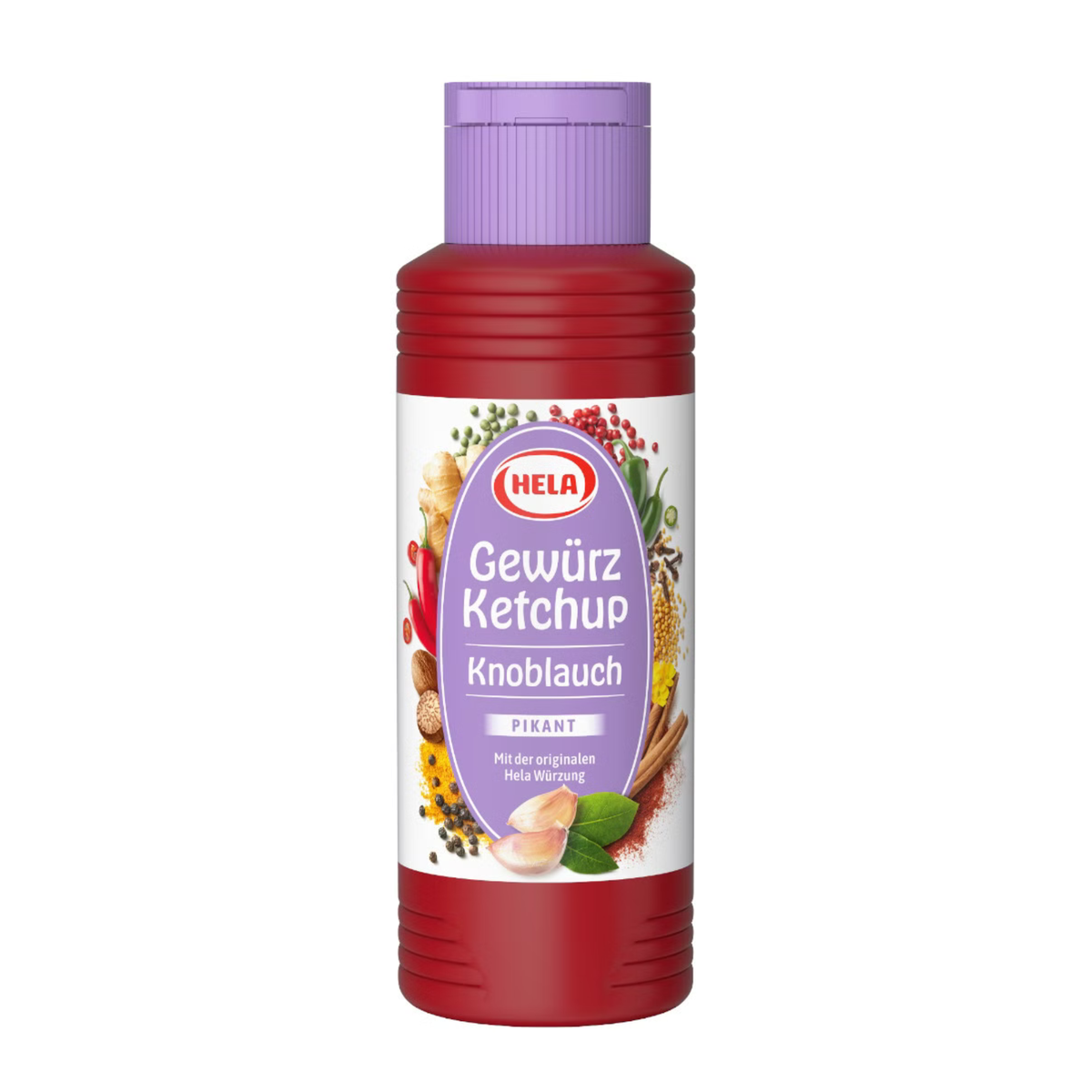 Hela Gewürz Ketchup Knoblauch pikant 300ml