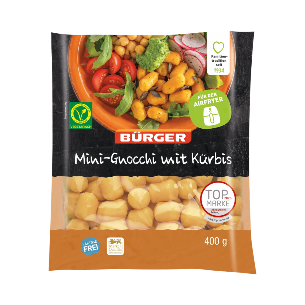 Bürger Mini-Gnocchi mit Kürbis 400g