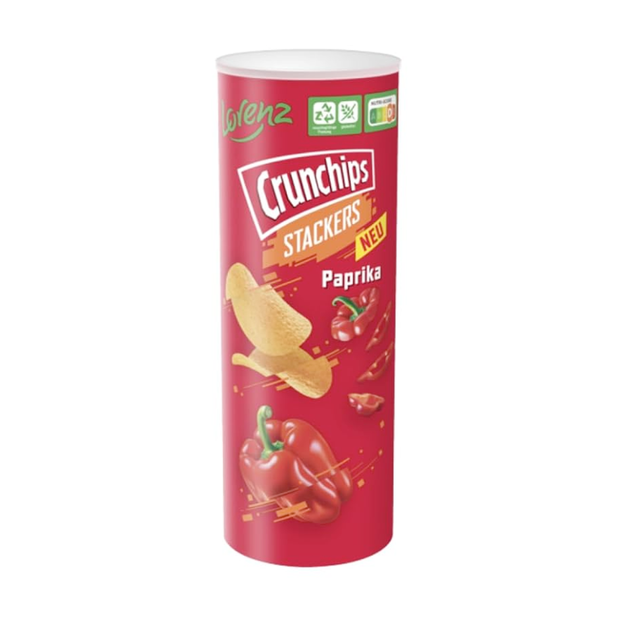 Crunchips Stackers Paprika 175g