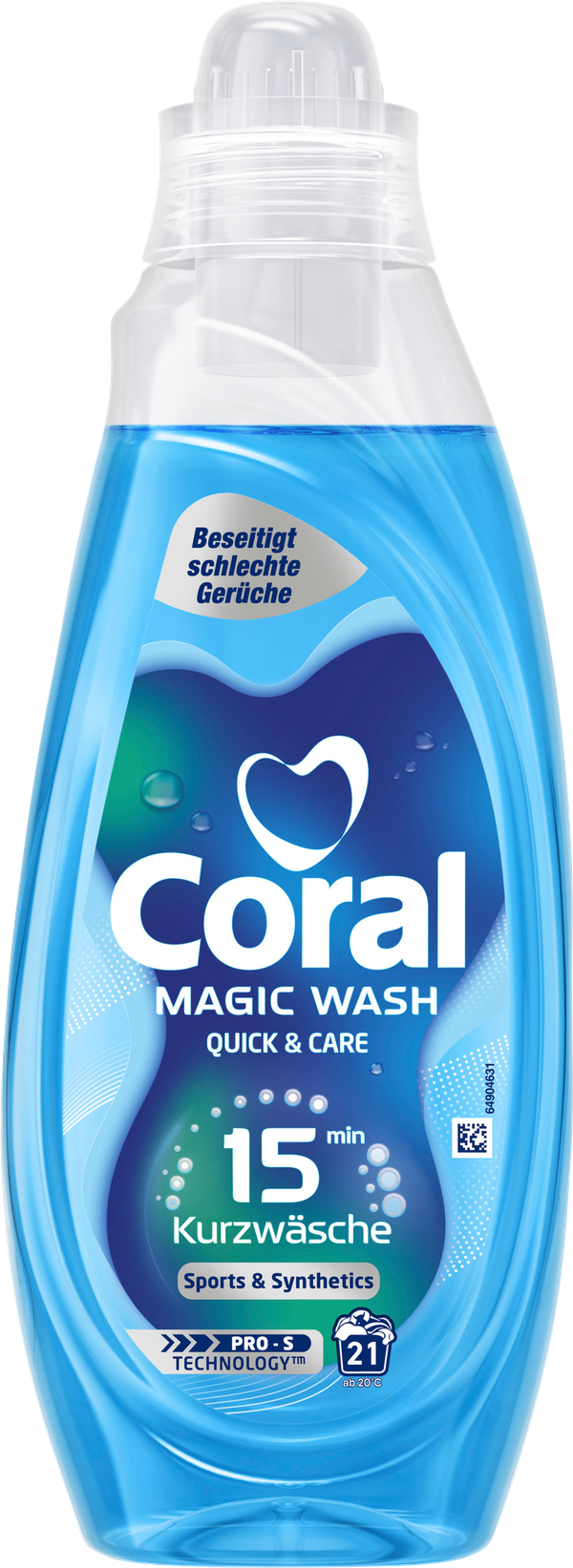 Coral Waschmittel Sport&Synthetic Magic Wash 21WL 840ml