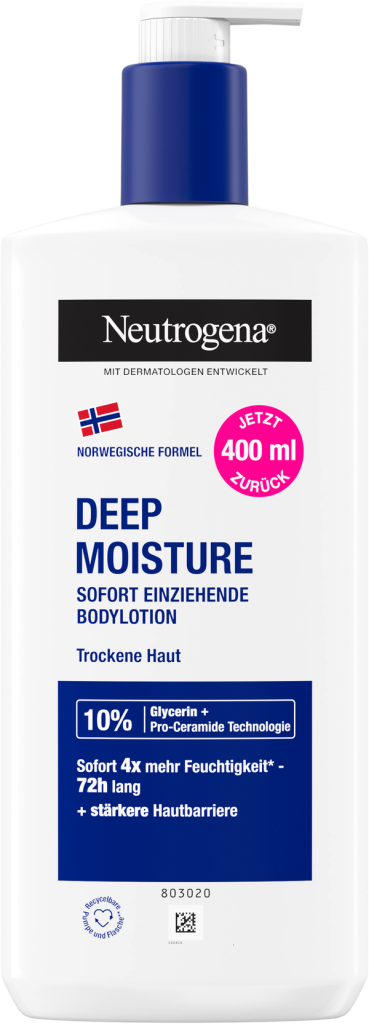 Neutrogena Norwegische Formel Deep Moisture sofort einziehende Bodylotion 400ml