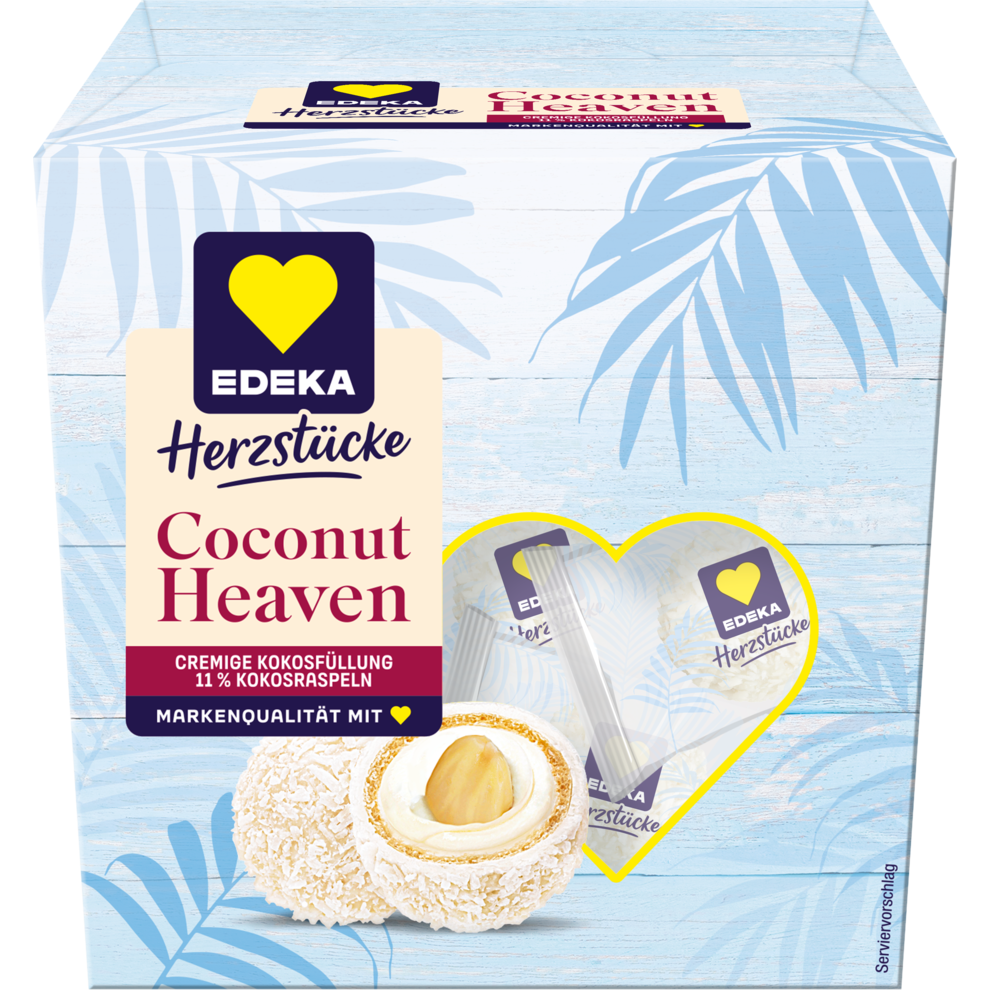 EDEKA Herzstücke Kokoskugeln 150g