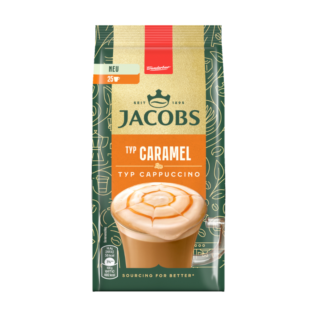 Jacobs Капучино карамель 360g