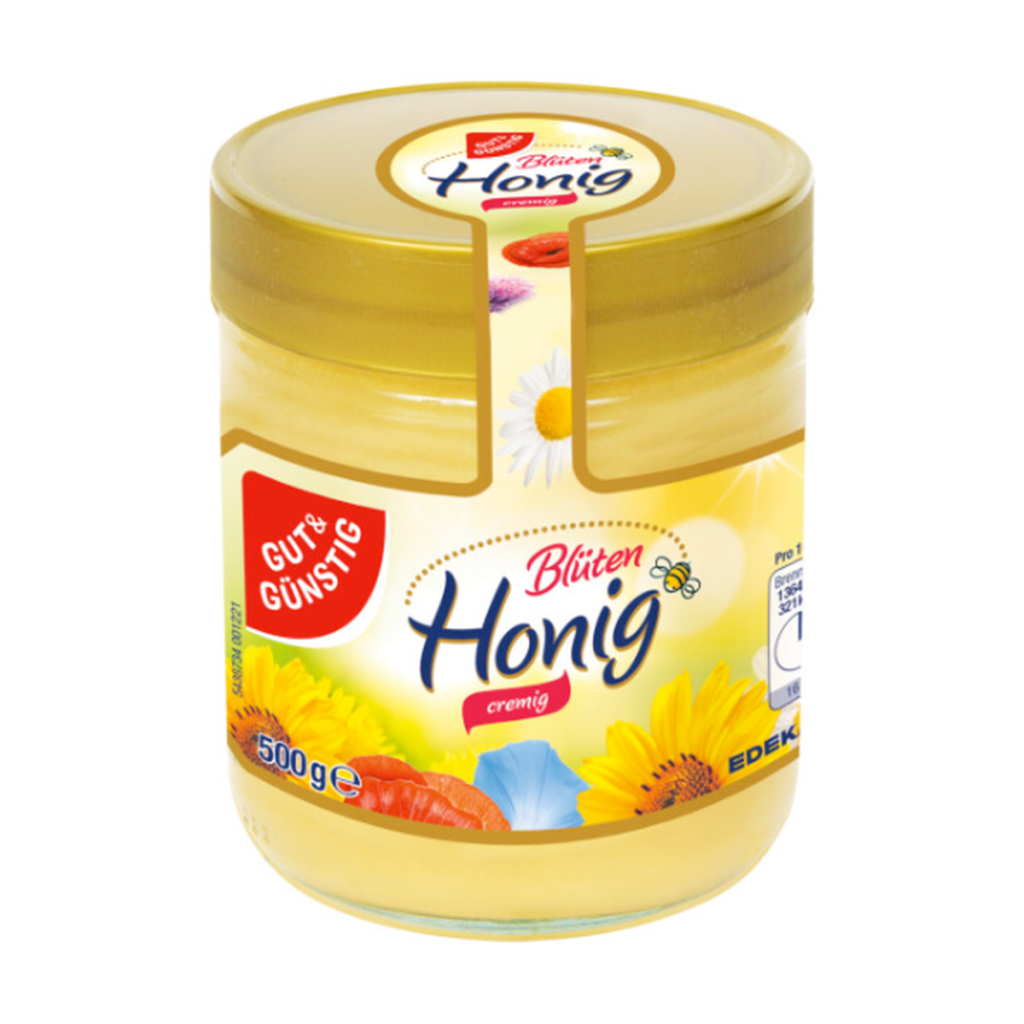 GUT&GÜNSTIG Blütenhonig cremig 500g