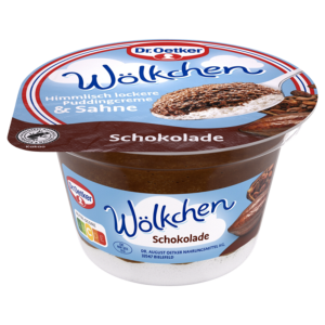 Dr.Oetker Wölkchen Schokolade 125g