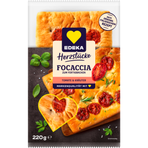 EDEKA Herzstücke Focaccia Tomate Kräuter 220g