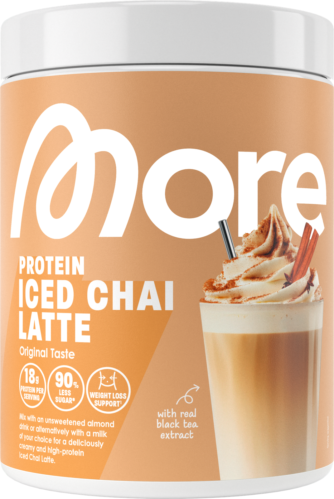 More Protein Iced Coffee Chai Latte 300g