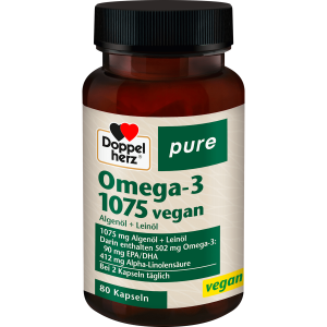 Doppelherz Pure Omega-3 Vegan 80Kapseln 61,2g