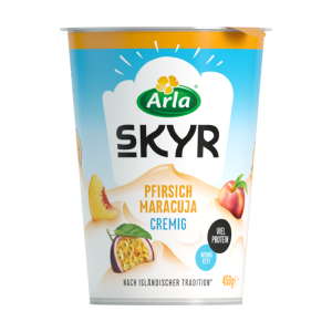 Arla Skyr Pfirsisch Maracuja 0,2% 450g