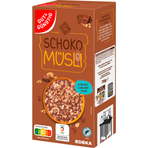 GUT&GÜNSTIG Мюсли шоколад 750g