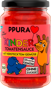 Bio Ppura Sugo Kinder Gemüse 340g