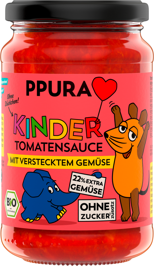 Bio Ppura Sugo Kinder Gemüse 340g