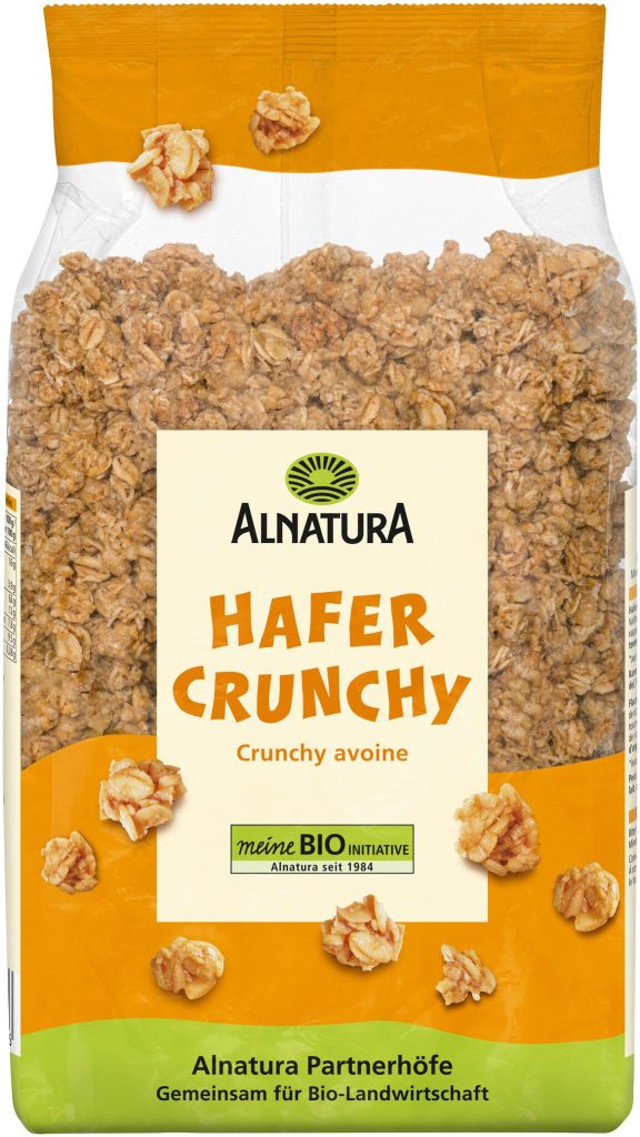 Bio Alnatura овёс хрустящий 750g