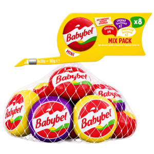 Babybel Mini Mix Pack 45% 8x20g
