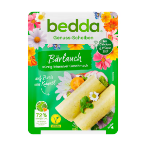 bedda Scheiben Bärlauch vegan 150g