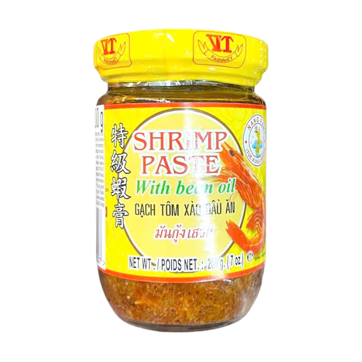 Real Thai Shrimps Paste mit Sojabohnen Oil 180g