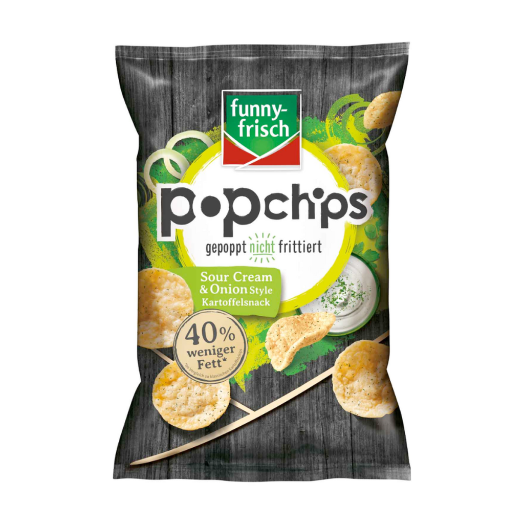 Funny-frisch Popchips Sour Cream&Onion Style 80g