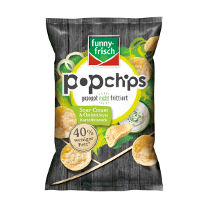 Funny-frisch Popchips Sour Cream&Onion Style 80g