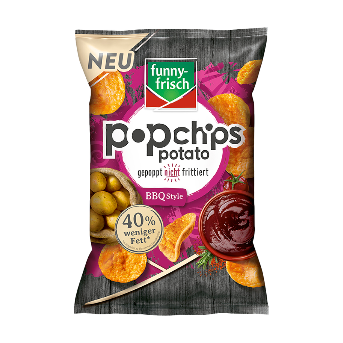 Funny-frisch Popchips BBQ Style 80g