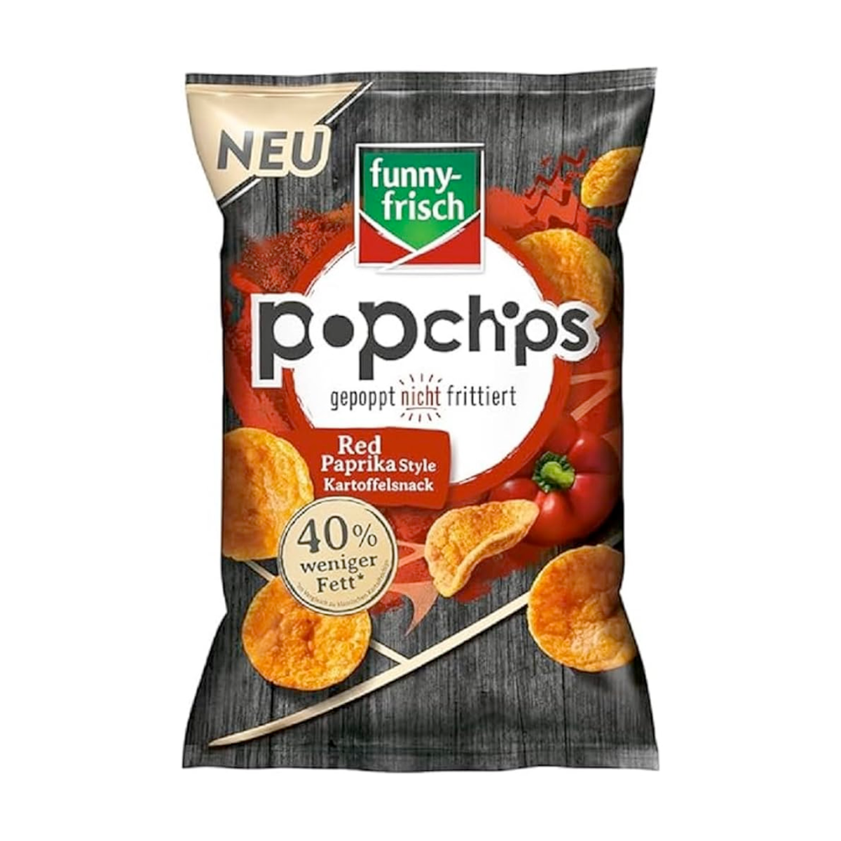 Funny-frisch Popchips Red Paprika Style 80g