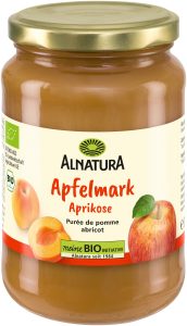 Bio Alnatura Apfelmark mit Aprikose 360g