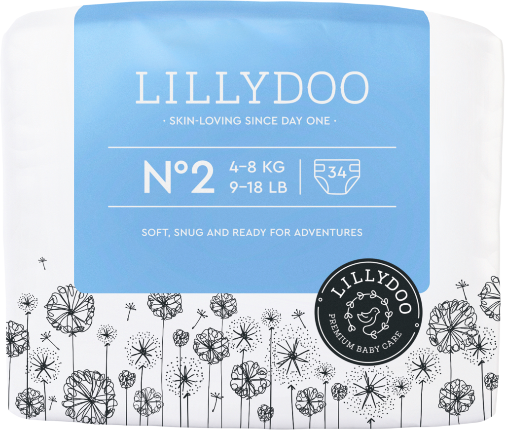 Lillydoo Windeln 4-8 kg Gr.2 34ST