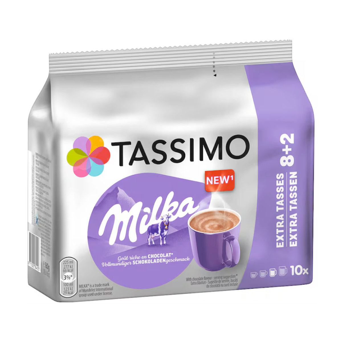 Tassimo Milka Schokolade Discs 10ST 160g