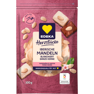 EDEKA Herzstücke Iberische Mandeln blanchiert ganz 100g