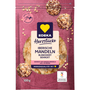 EDEKA Herzstücke Iberische Mandeln blanchiert gehackt 100g