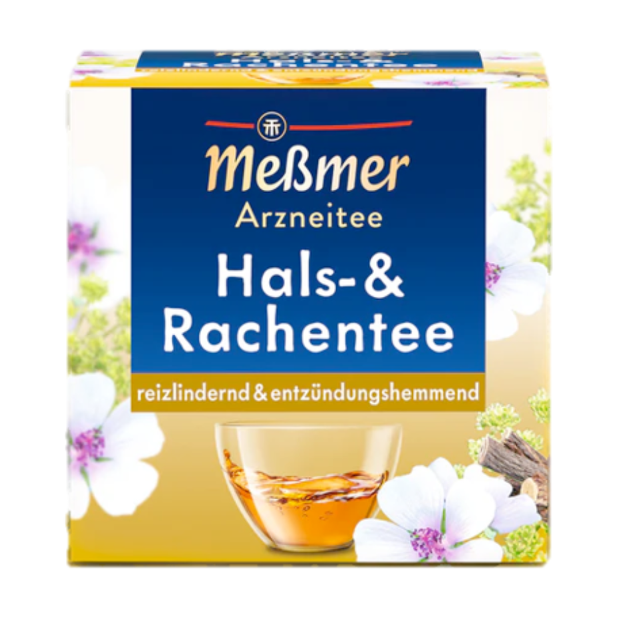 Meßmer Arzneitee Hals-& Rachentee reizlindernd & entzündungshemmend 9ST 18g
