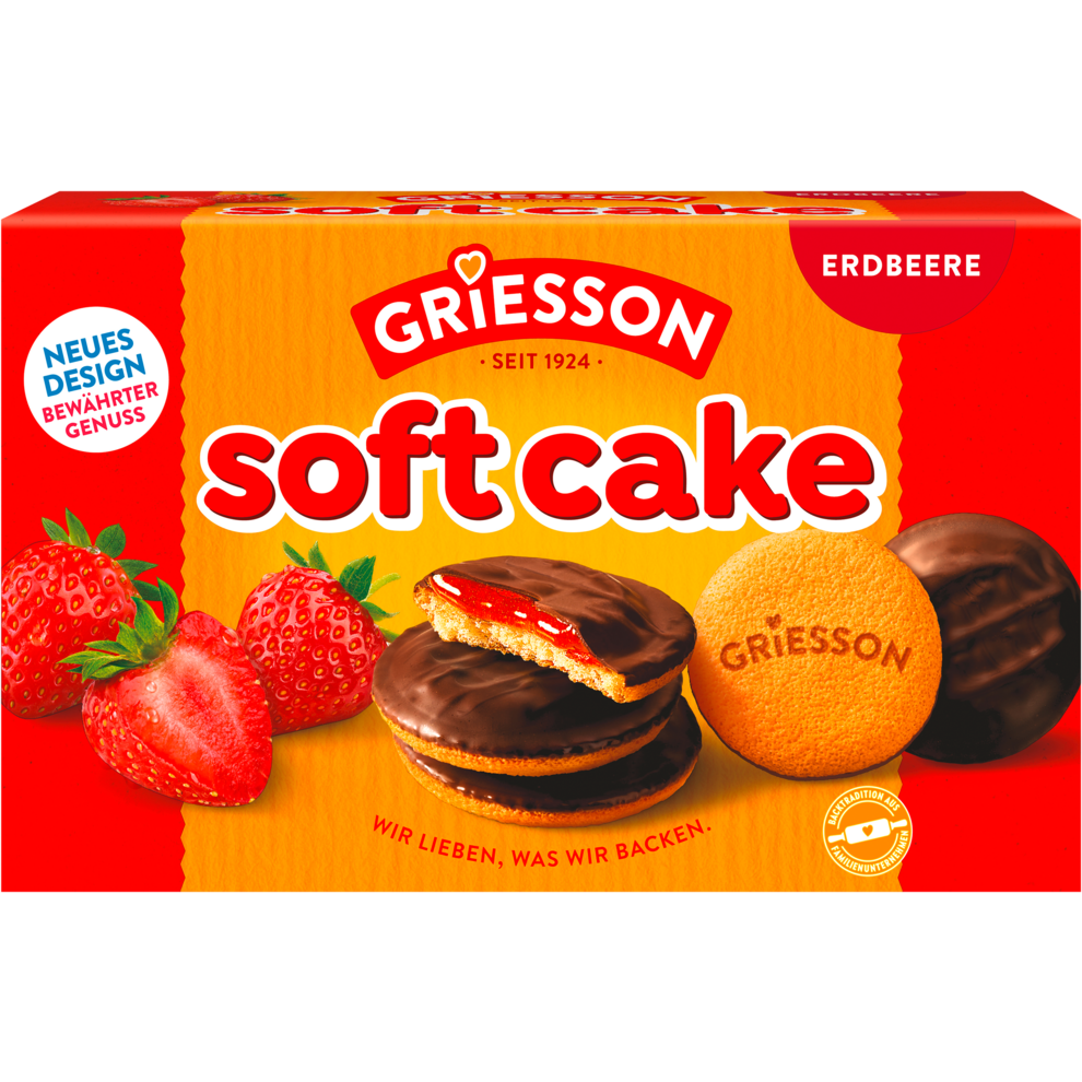 Griesson Soft Cake Erdbeere 300g