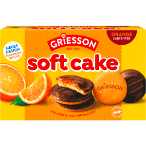 Griesson Soft Cake Orange Zartbitter 300g
