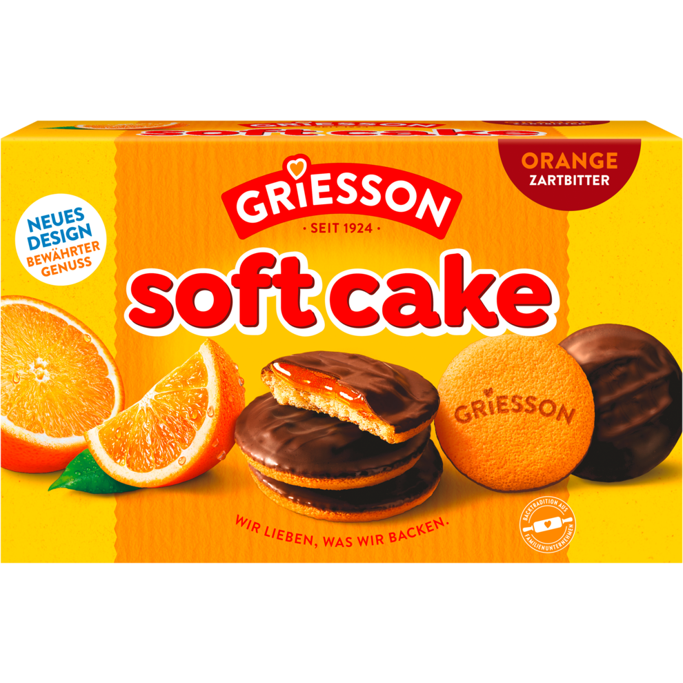 Griesson Soft Cake Orange Zartbitter 300g