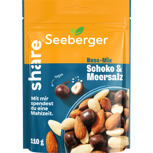 Seeberger Nuss-Mix Schoko & Meersalz 110g