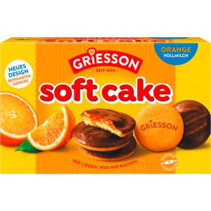 Griesson Soft Cake Orange Vollmilch 300g