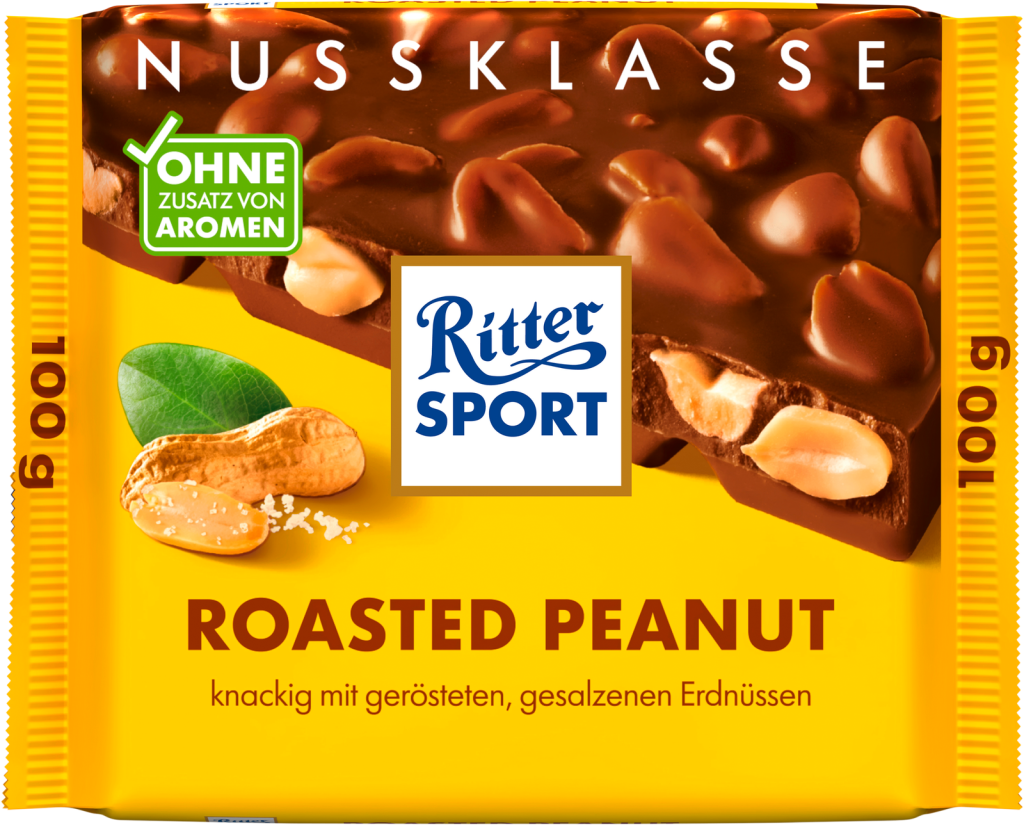 Ritter Sport Nuss Klasse Roasted Peanut 100g