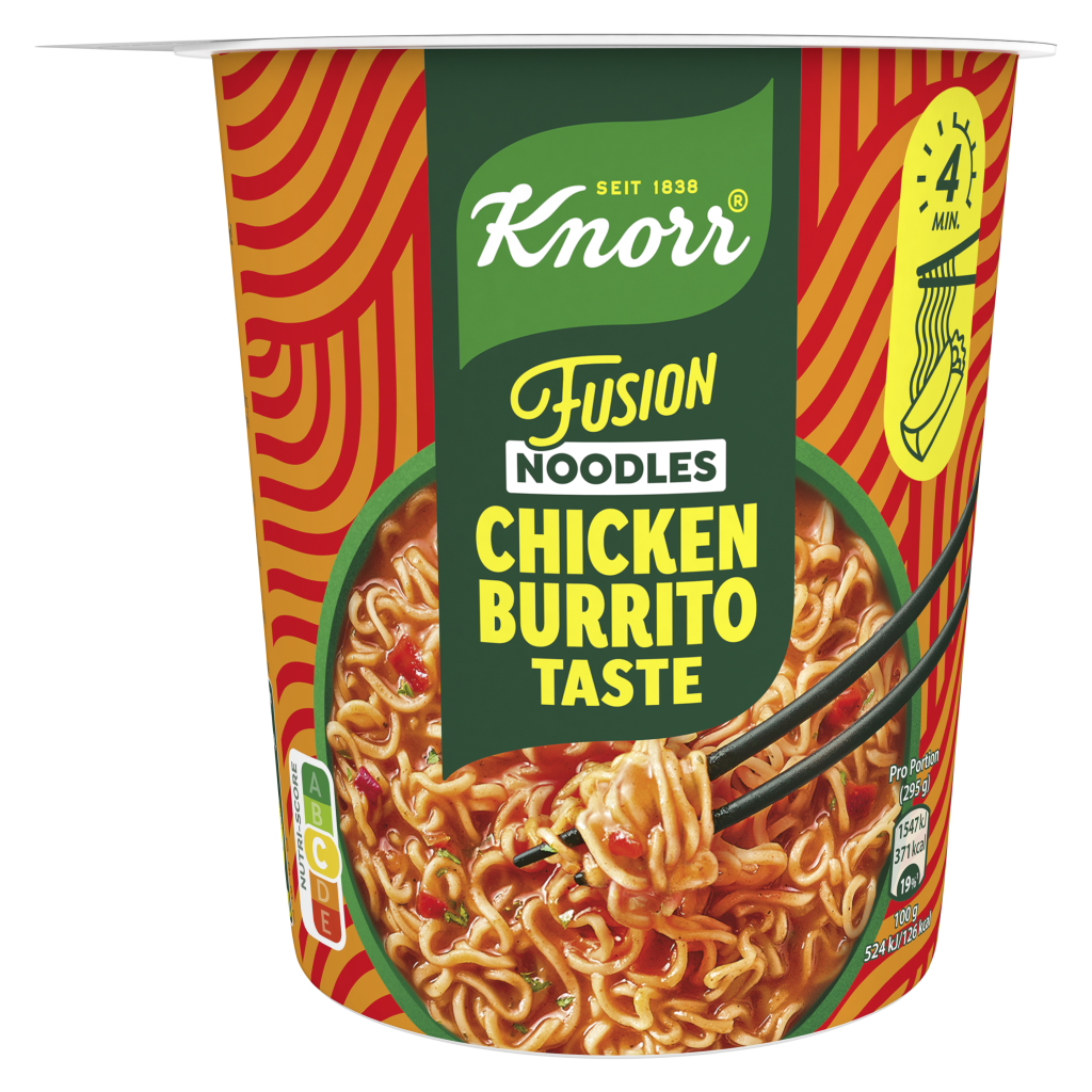 Knorr Fusion Noodles Chicken Burrito Taste 89g