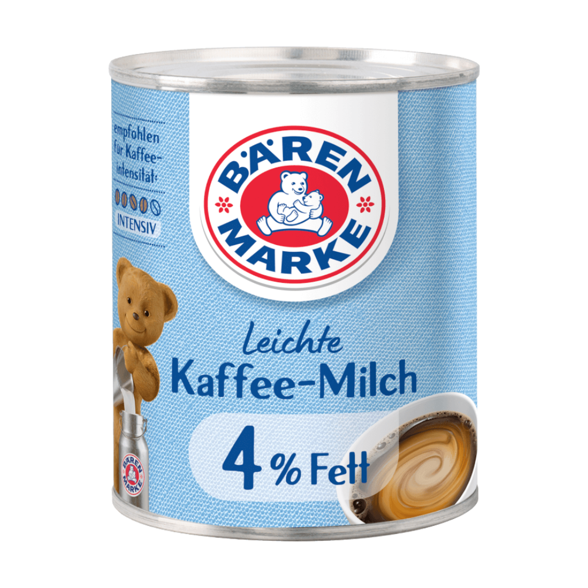 Bärenmarke Leichte Kaffee-Milch 4% 340g