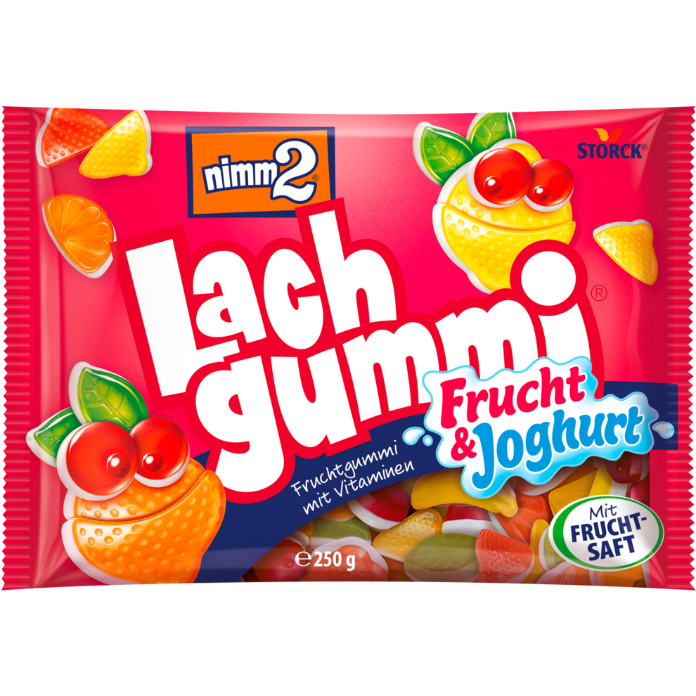 Nimm2 Lachgummi Frucht&Joghurt 250g