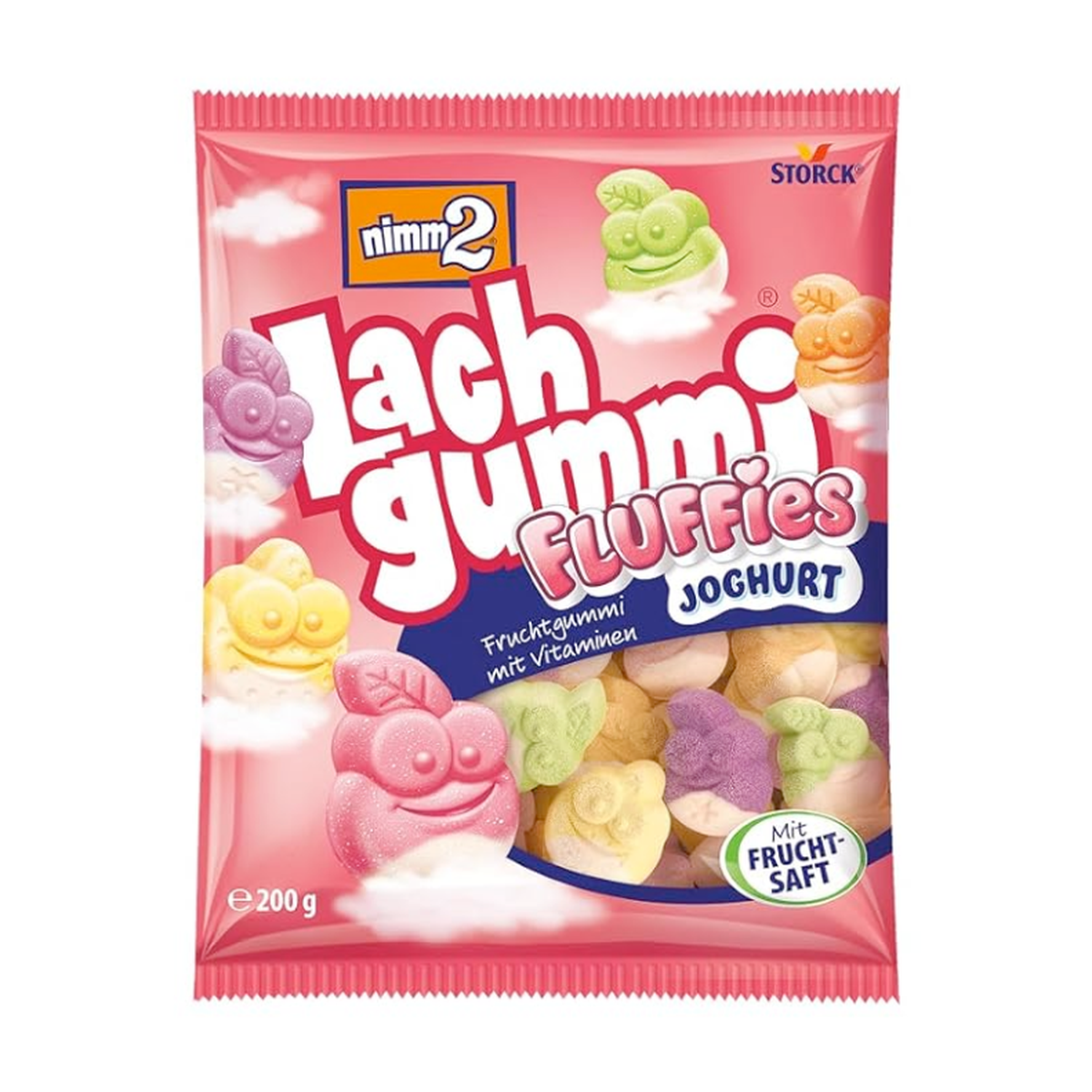 Nimm2 Lachgummi Fluffies 200g