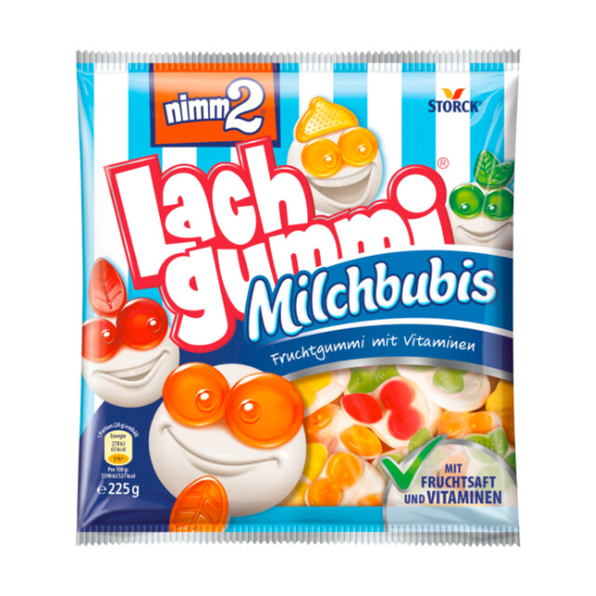 Nimm2 Lachgummi Milchbubis 225g
