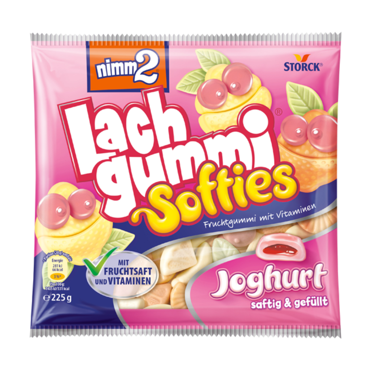 Nimm2 Lachgummi Softies Joghurt 225g