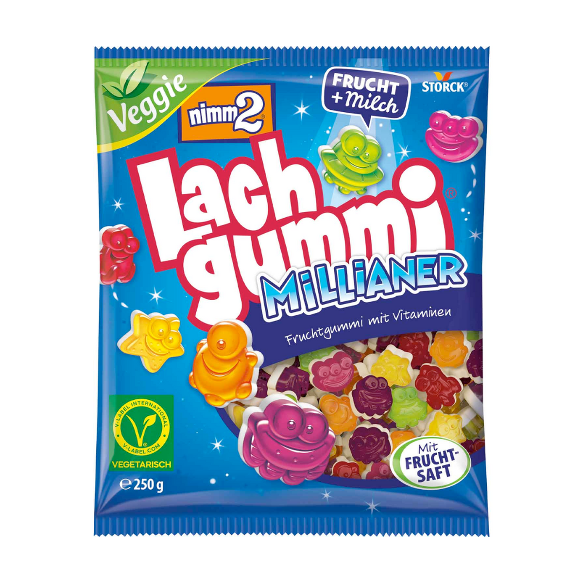 Nimm2 Lachgummi Millianer 250g