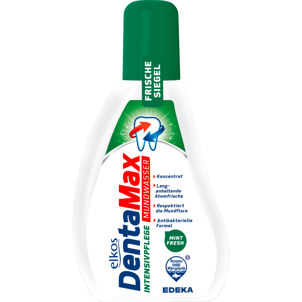 EDEKA elkos DentaMax Mundwasser Mint Fresh 125ml
